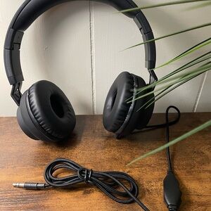 Black Over-Ear Headphones
